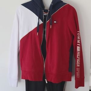 Tommy Hilfiger sport pants and hoodie set